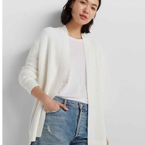Club Monaco Essential Summer Cardigan White